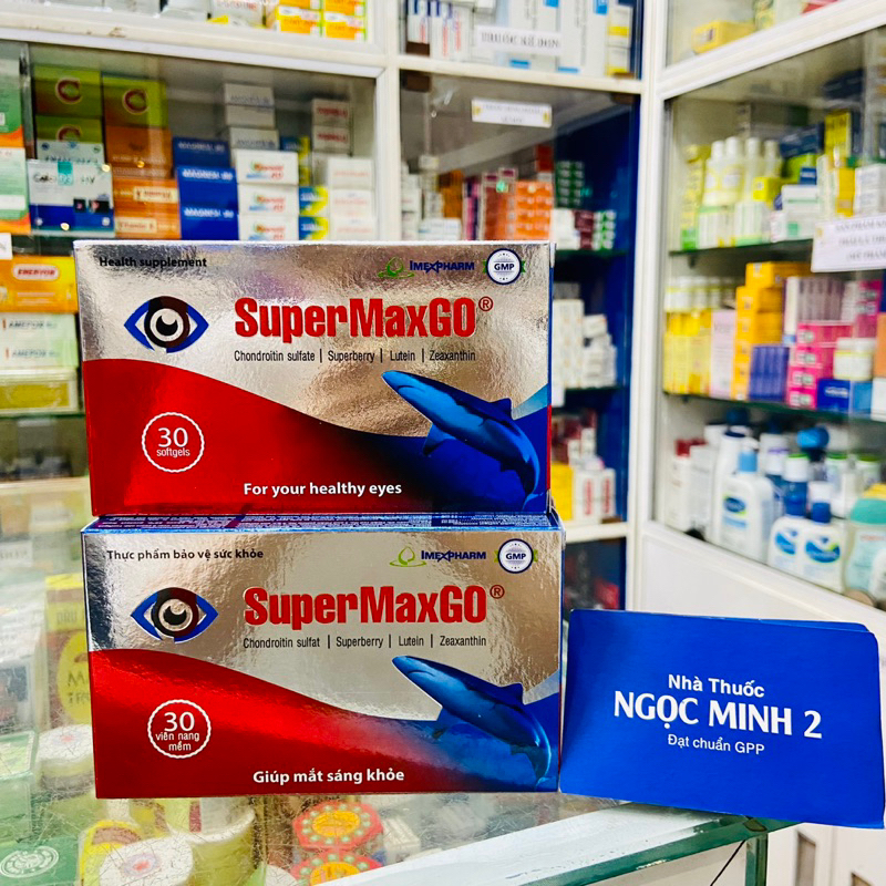 ✅ [Chính Hãng] SuperMaxgo giúp mắt sáng khoẻ (hộp 30 viên)