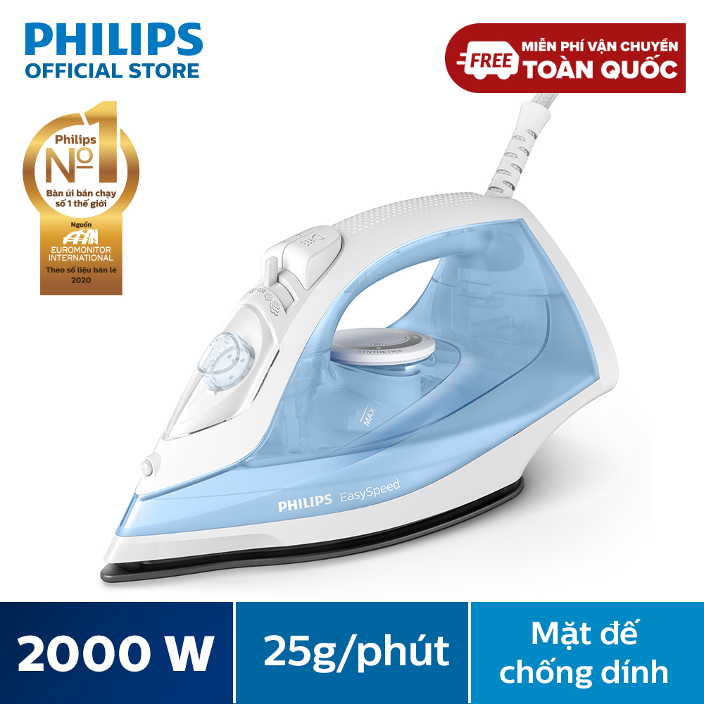 Bàn là hơi nước Philips GC1740/20