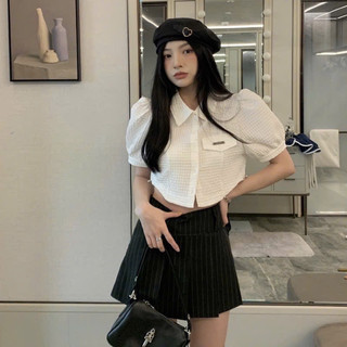 Áo croptop sơmi
