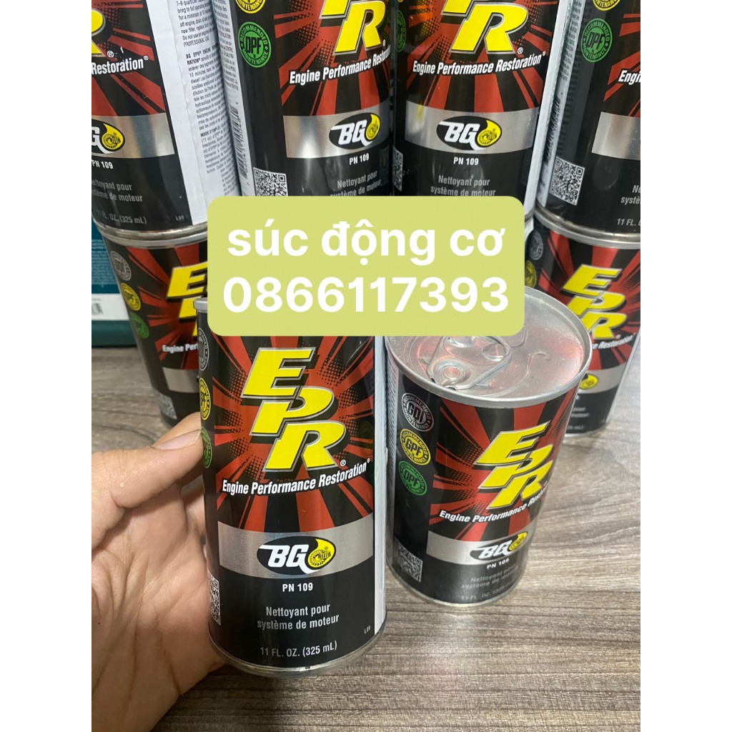 Dung dịch súc động cơ  BG dùng được cho cả máy xăng & diesel BG 109