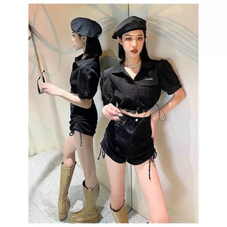Áo croptop sơmi