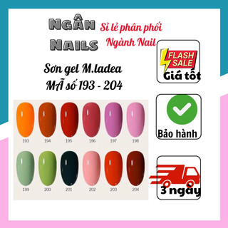 Sơn mladea 8,3ml mã 193---204