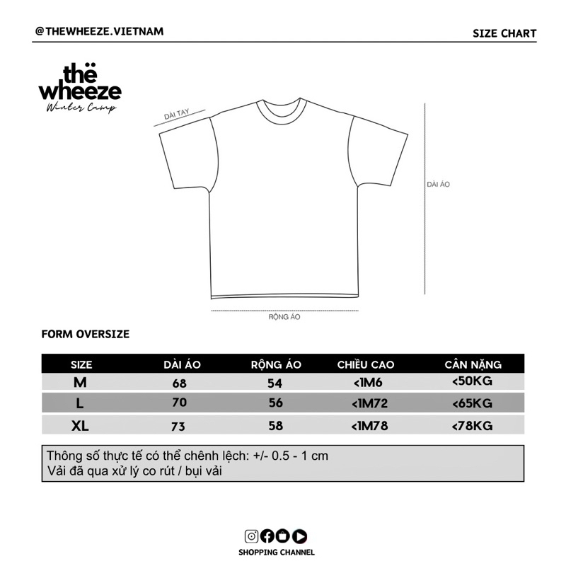 Áo Thun THEWHEEZE In 2 Mặt BIG FONT - Cotton 2C 280gsm