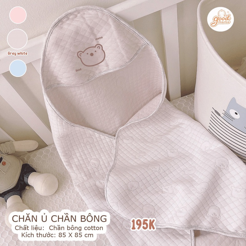 Chăn Ủ / Khăn Ủ thu đông cho bé sơ sinh mềm mại thấm hút