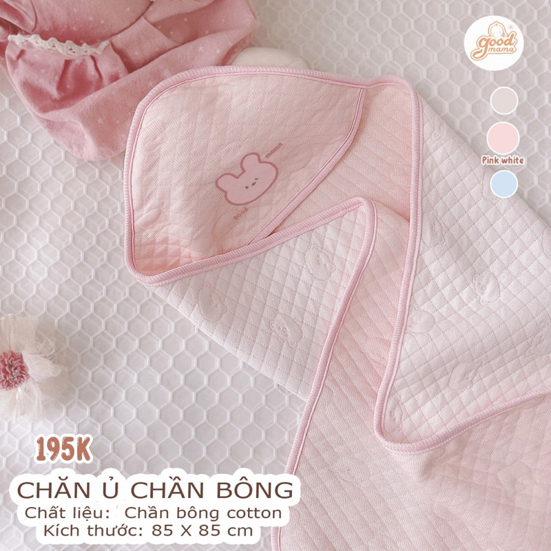 Chăn Ủ / Khăn Ủ thu đông cho bé sơ sinh mềm mại thấm hút