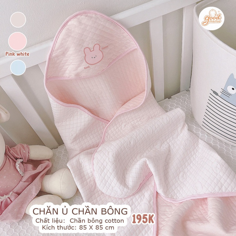 Chăn Ủ / Khăn Ủ thu đông cho bé sơ sinh mềm mại thấm hút