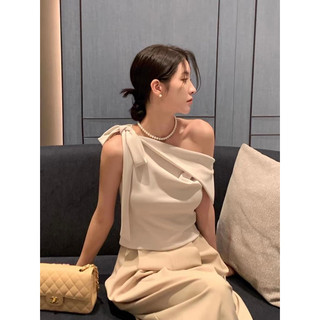 ✅🌼ÁO LỤA LỆCH VAI THẮT NƠ BÊN XỊN XÒ ✅🌼