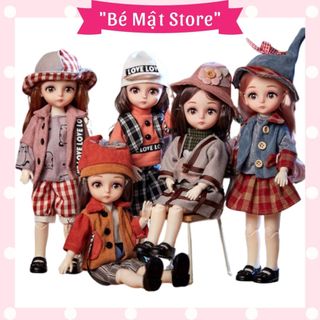 Búp bê 12 cung hoàng đạo biết nhắm mắt cao 30cm có 13 khớp linh hoạt