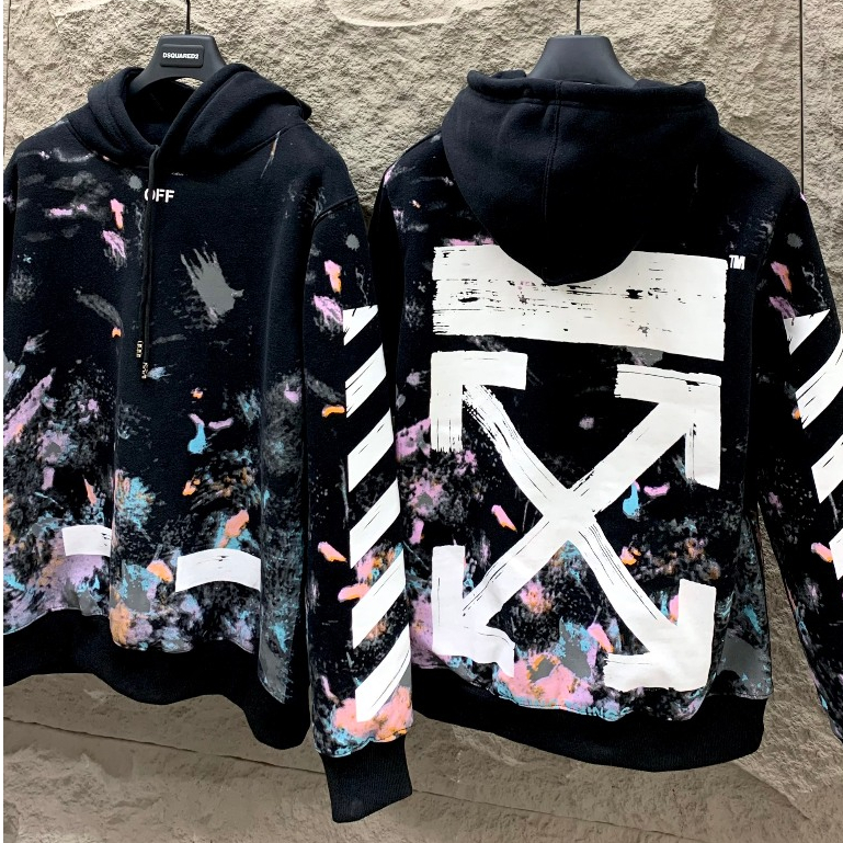Áo hoodie T-ship Off nỉ bông giày dặn hàng có độ hoàn thiện rất tốt