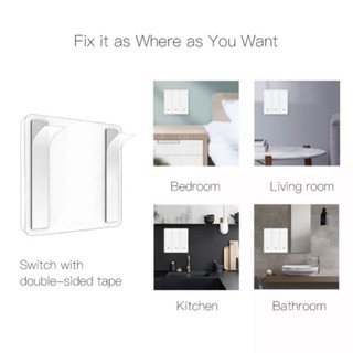 Công tắc ngữ cảnh Zigbee Tuya 1-3 nút (3-9 ngữ cảnh thông minh)