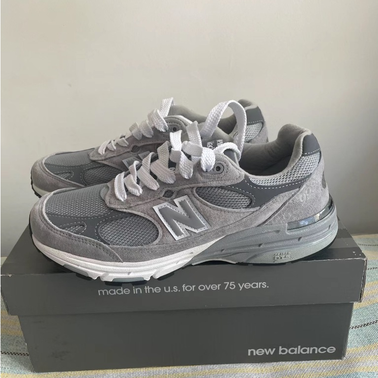 New balance 993 grey giày chính hãng nam&nữ