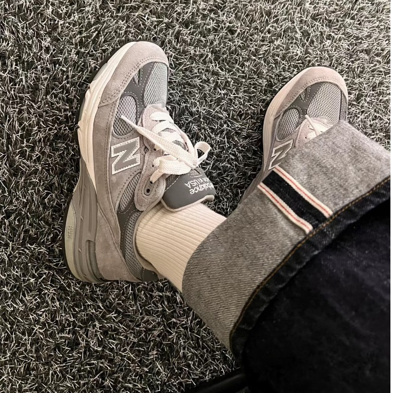 New balance 993 grey giày chính hãng nam&nữ