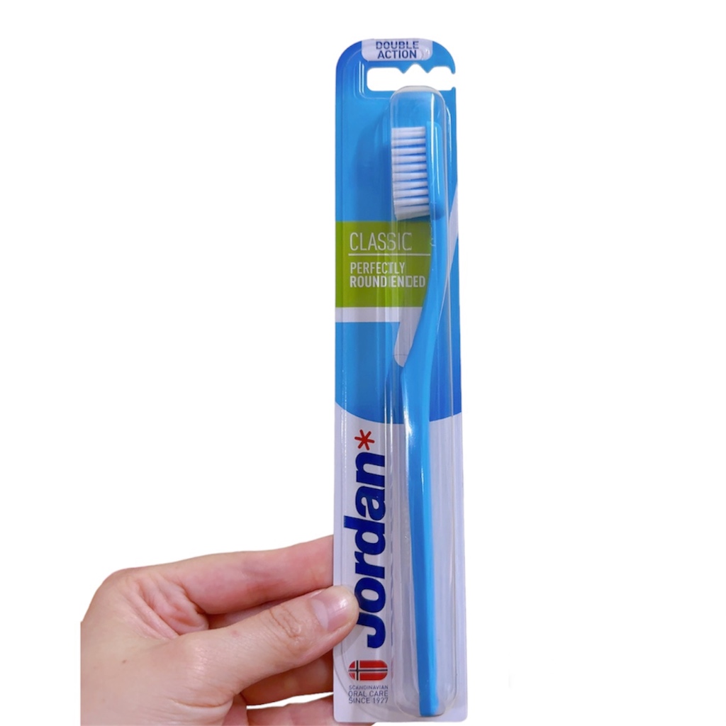 Bàn Chải Đánh Răng JORDAN Double action Classic & Clean Smile Soft Hàng Malaysia