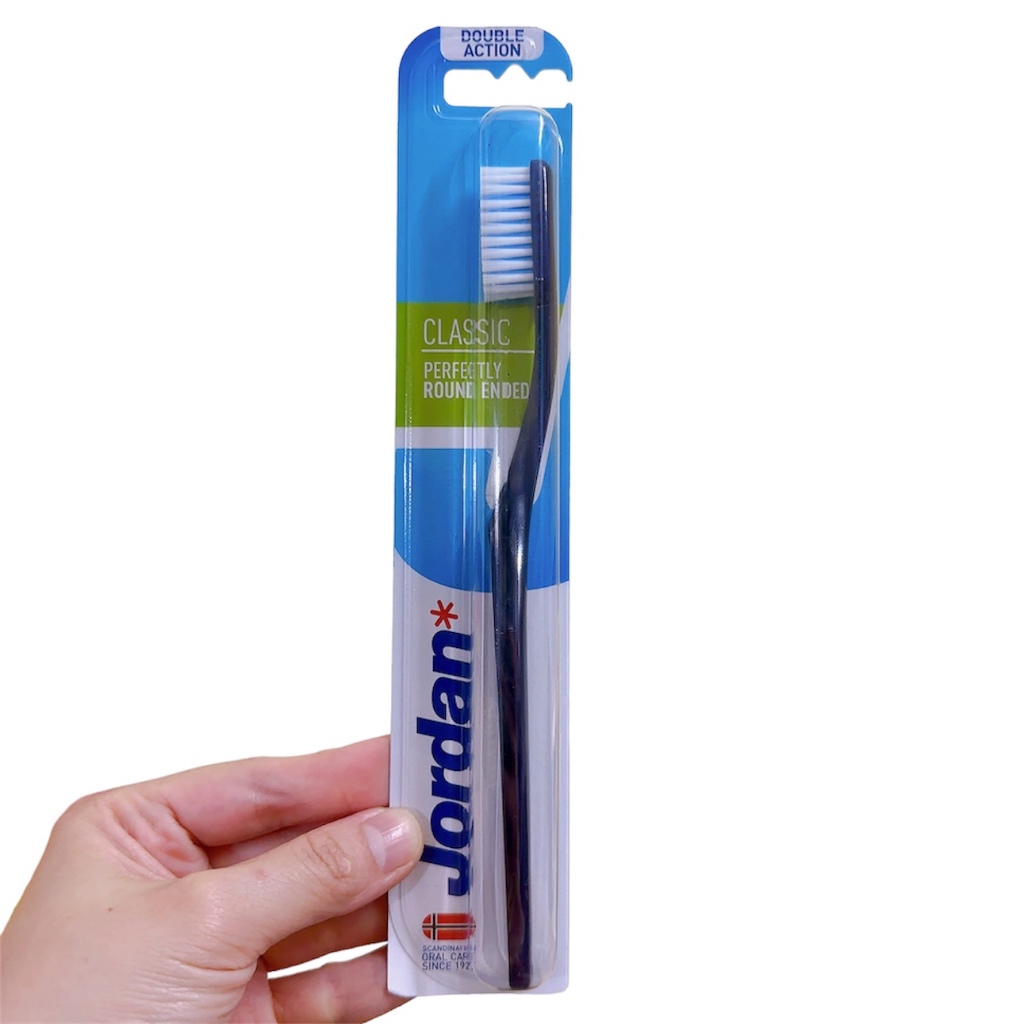 Bàn Chải Đánh Răng JORDAN Double action Classic & Clean Smile Soft Hàng Malaysia