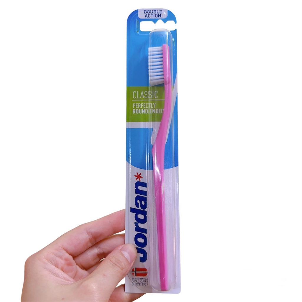 Bàn Chải Đánh Răng JORDAN Double action Classic & Clean Smile Soft Hàng Malaysia