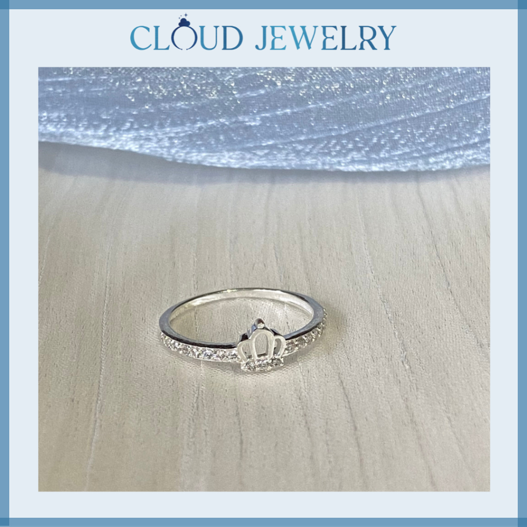 CLOUD JEWELRY | Nhẫn bạc nữ Vương miện - Minicrown N08