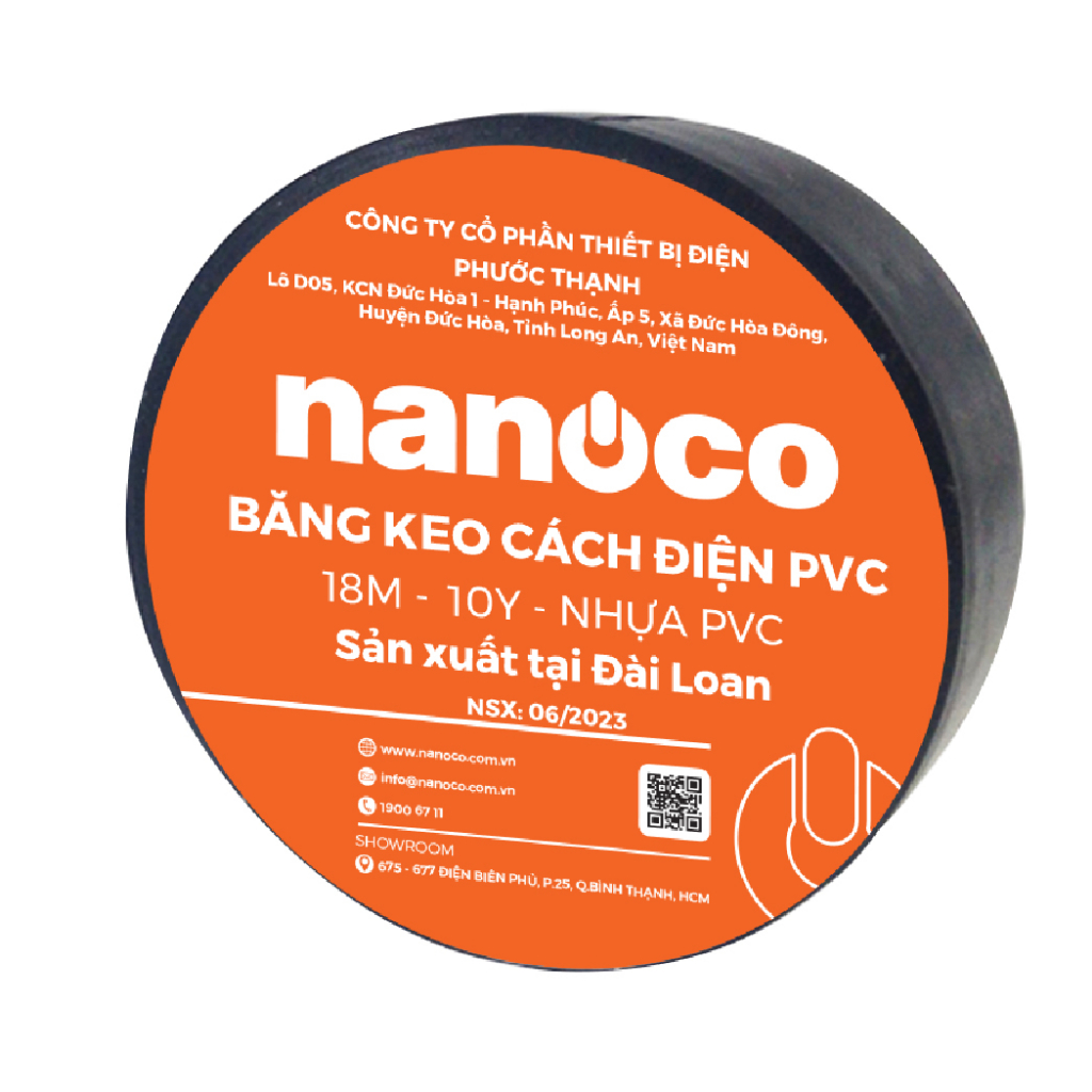 Băng dính điện 18mm x 10ya