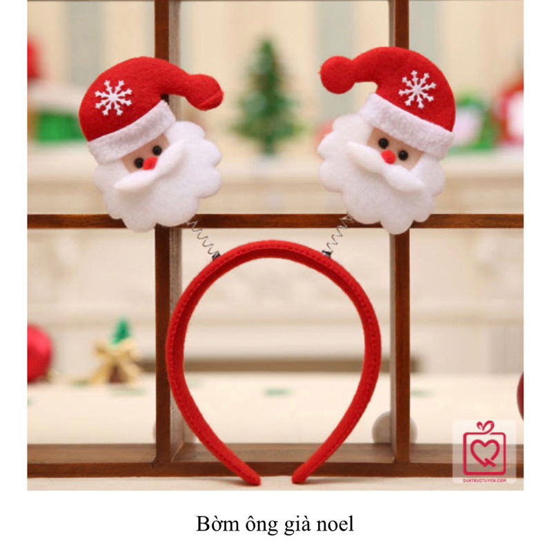Bờm tóc noel