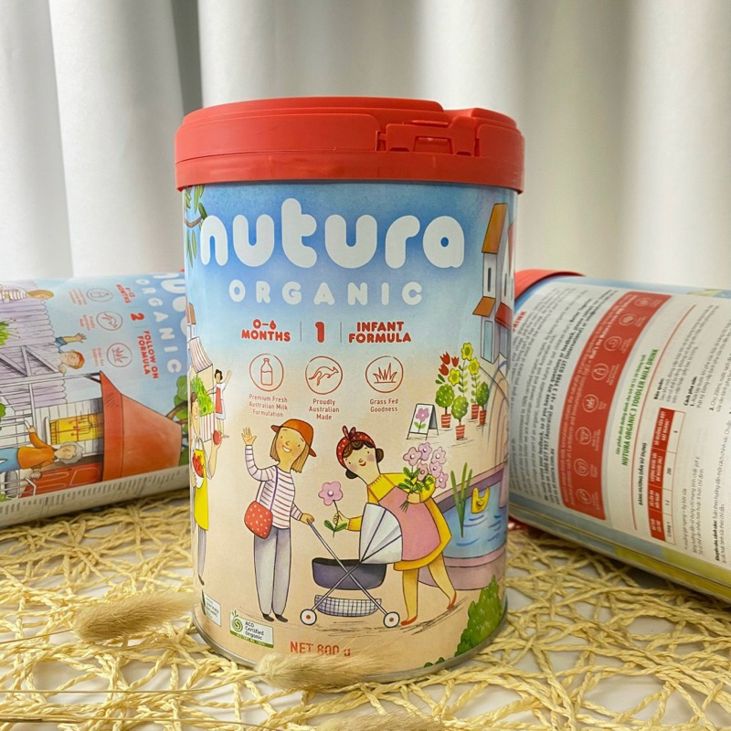SỮA NUTURA ORGANIC SỐ 1 _800GR