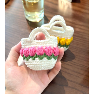 Túi hoa tulip đựng ipod, tai nghe handmade