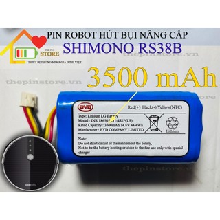 Lk robot hút bụi shimono rs38b dung lượng cao bảo hành 9 tháng