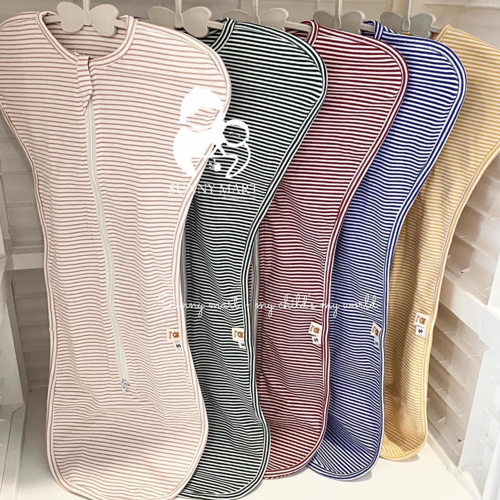 Nhộng chũn BUNNY cho bé ngủ ngon, Ủ kén cho bé sơ sinh cao cấp