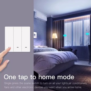 Công tắc ngữ cảnh Zigbee Tuya 1-3 nút (3-9 ngữ cảnh thông minh)