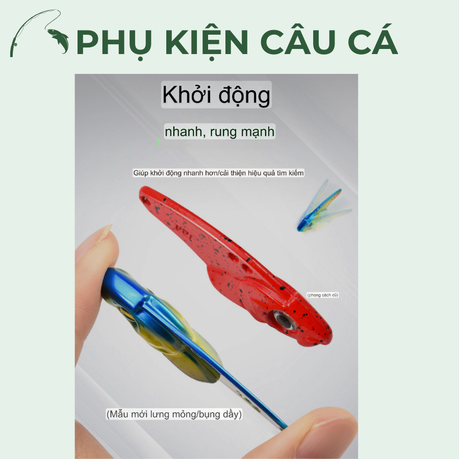 Mồi giả cá sắt VIB kích thước 3,5g 5g,7g,10g,15g