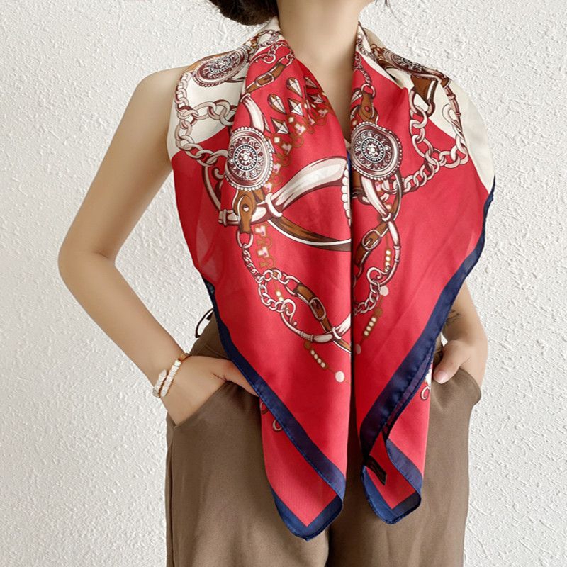 Khăn lụa vuông 70x70cm; 90x90cm hàng chuẩn đẹp