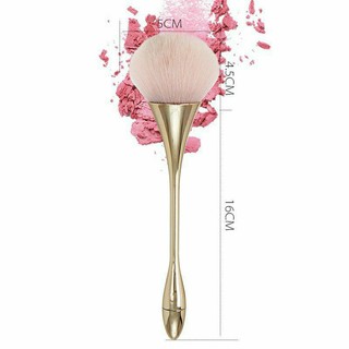 Cọ trang điểm tán nền phủ phấn má hồng