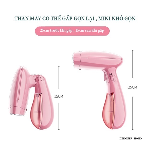 Bàn là hơi nước cầm tay SoKaNy công suất 1500W