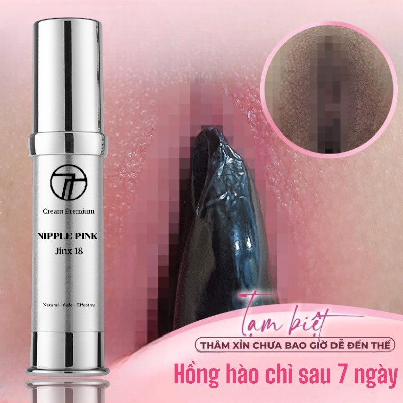 Kem Làm Hồng Nhũ Hoa và Vùng Kín Bikini an toàn Nipple Pink 15ml