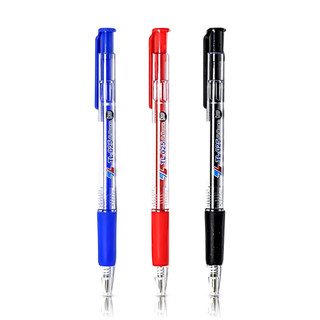 Hộp 20 Bút bi Thiên Long TL-025 ngòi 0.8mm - có đệm cao su giúp cầm êm tay và giảm trơn khi viết