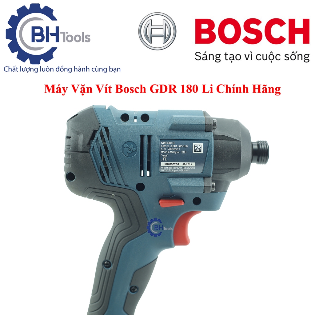 Máy Khoan Vặn Vít Bosch GDR 180-LI Chính Hãng