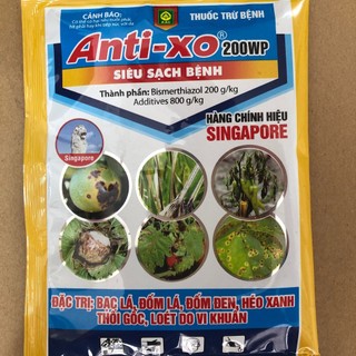  Thuốc trừ bệnh thối nhũn héo xanh Anti XO 30g thối loét do vi khuẩn đốm lá bạc lá thối gốc 