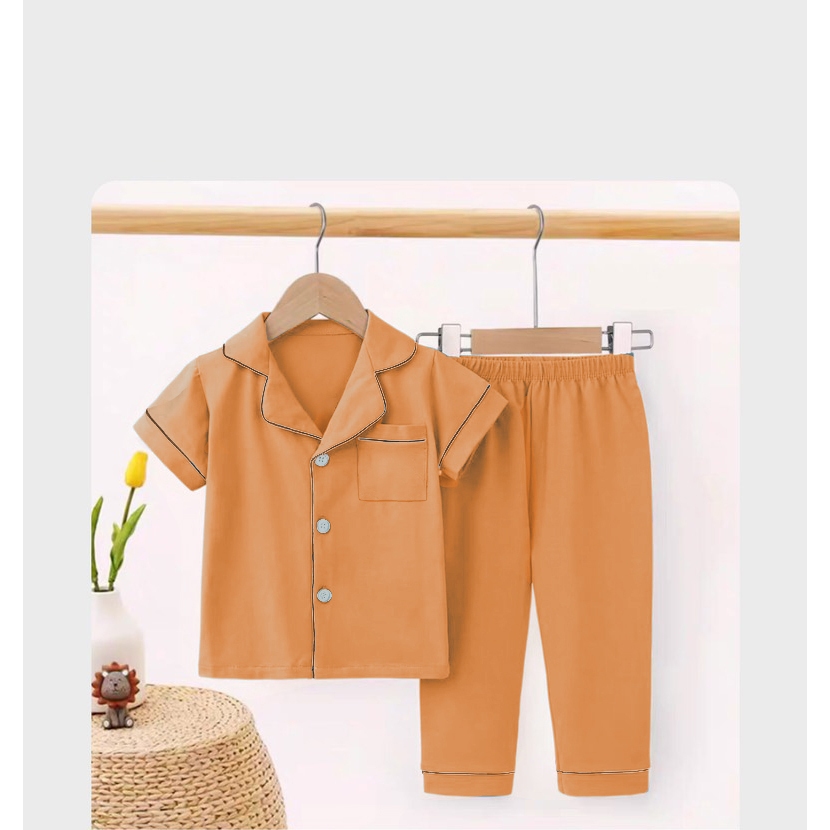 Pizama cho bé đồ mặc nhà pijama mặc ngủ dài tay quần dài trẻ em cute 0171 NKK