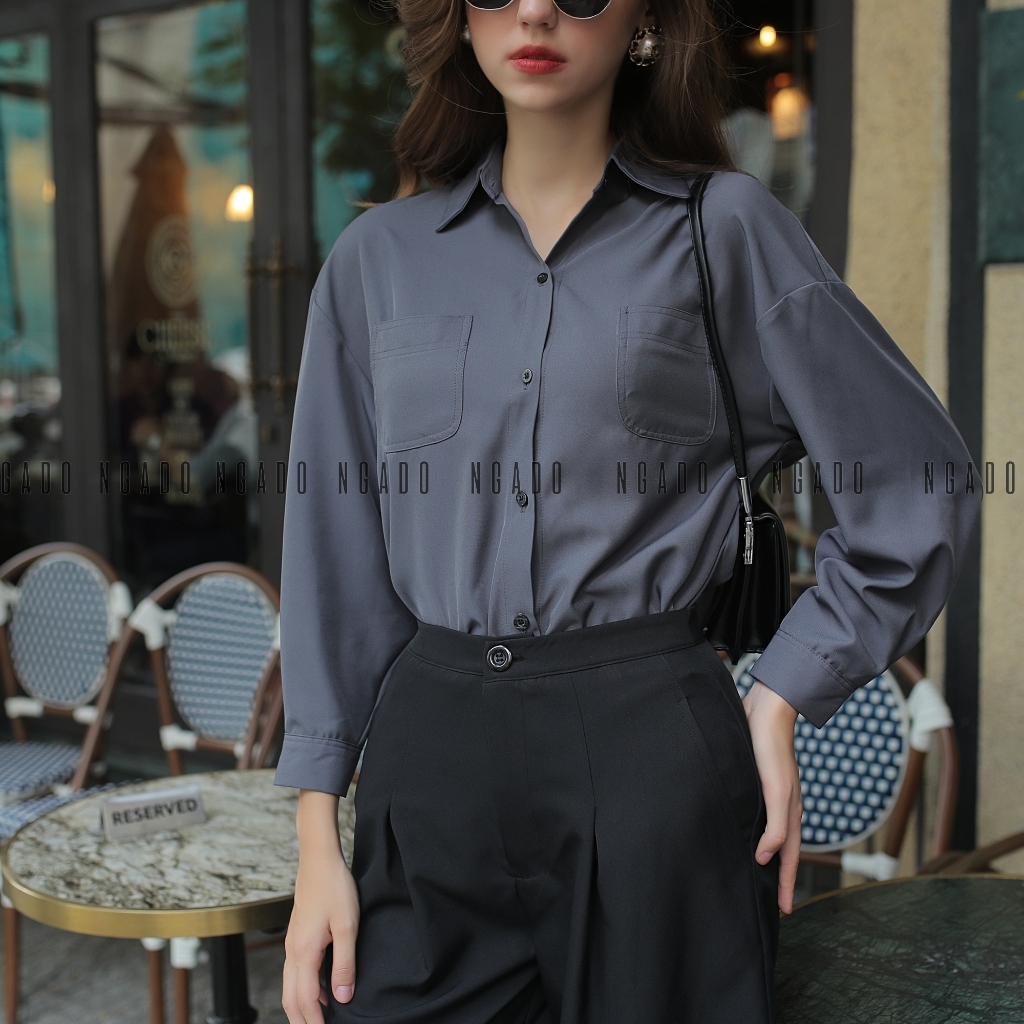 Áo sơ mi dài tay  NGADO
