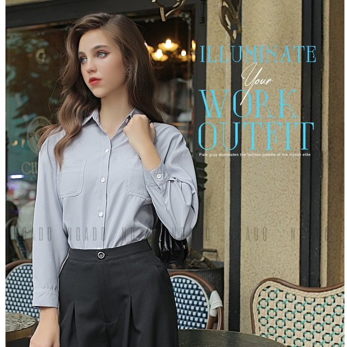 Áo sơ mi dài tay  NGADO