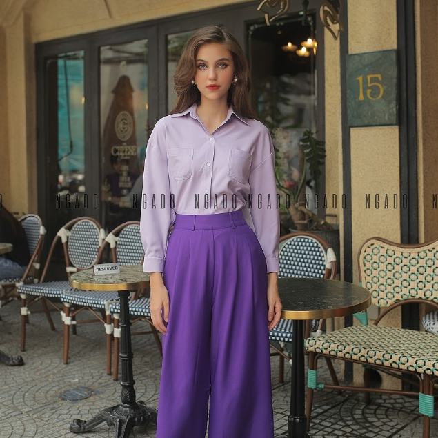 Áo sơ mi dài tay  NGADO