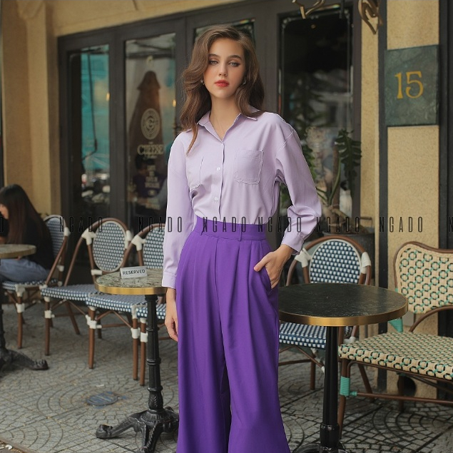 Áo sơ mi dài tay  NGADO