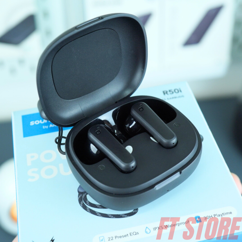 Tai Nghe Bluetooth Anker - R50i A3949 IPX5 True Wireless Earbuds Earphone Trắng/Đen/Xanh - BH18TH CHÍNH HÃNG