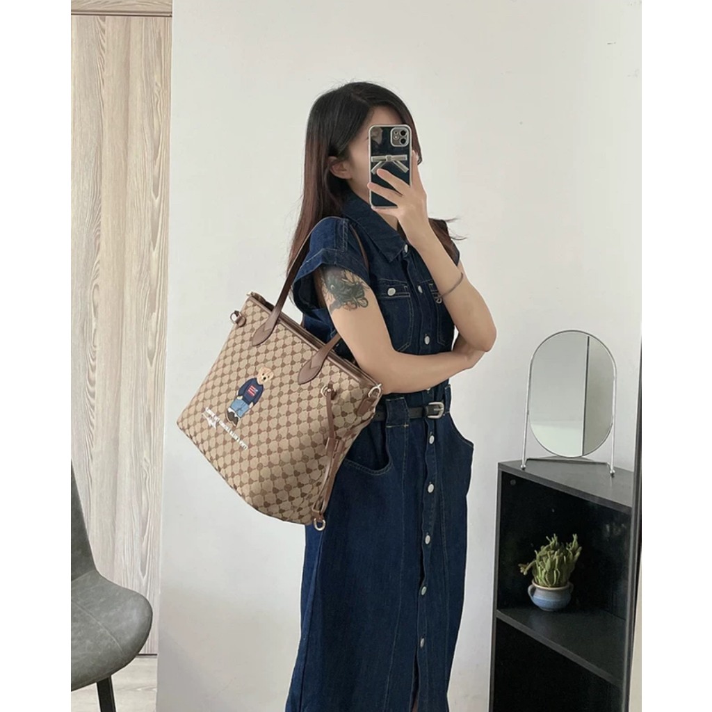 Túi tote TTWN BEAR TN3340 chính hãng