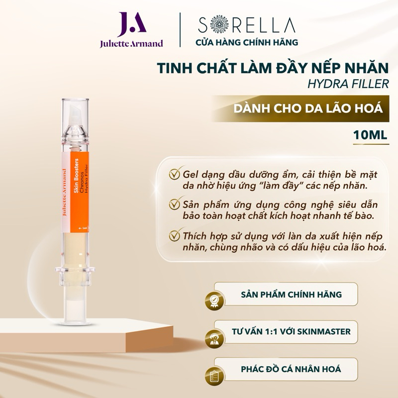 [JULIETTE ARMAND] Tinh chất làm đầy nếp nhăn Hydra Filler