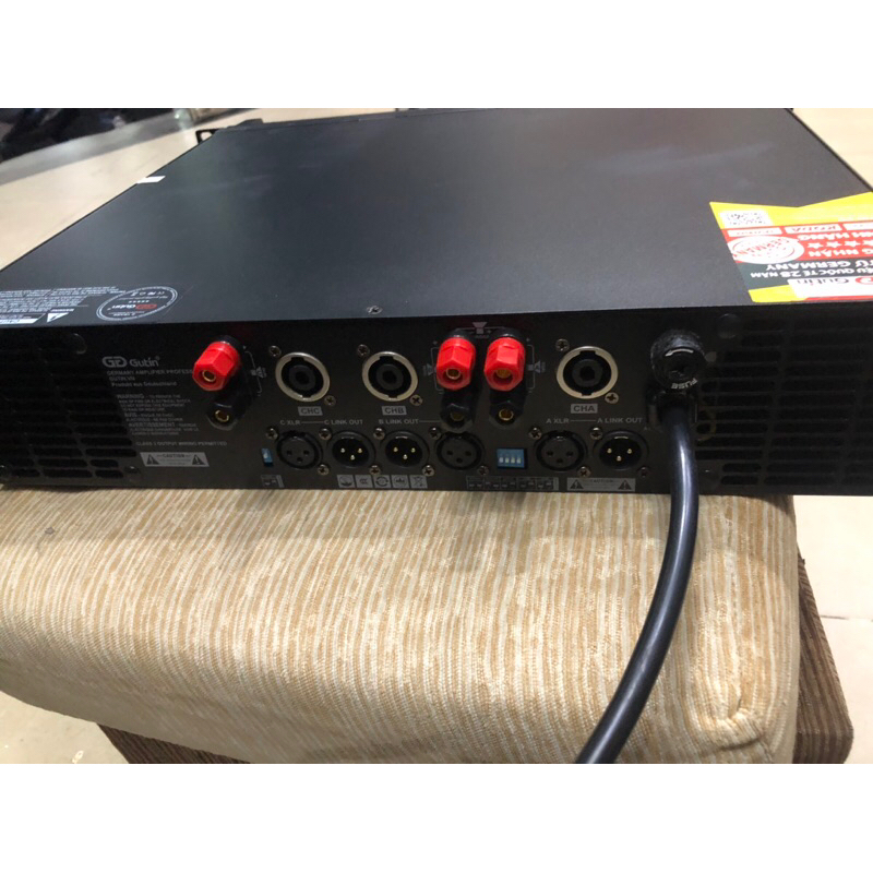 Cục Đẩy Công Suất 3 kênh chính hãng GUTIN GLS3570