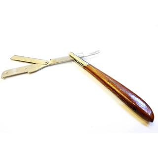 Dao cạo mặt,cạo lông cán gỗ cao cấp