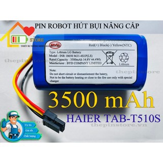 Pin robot hút bụi nâng cấp haier tab-t510s bảo hành 9 tháng