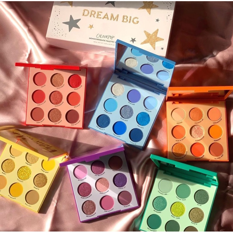 [SALE 50%] Bảng phấn Colourpop 9 ô $14