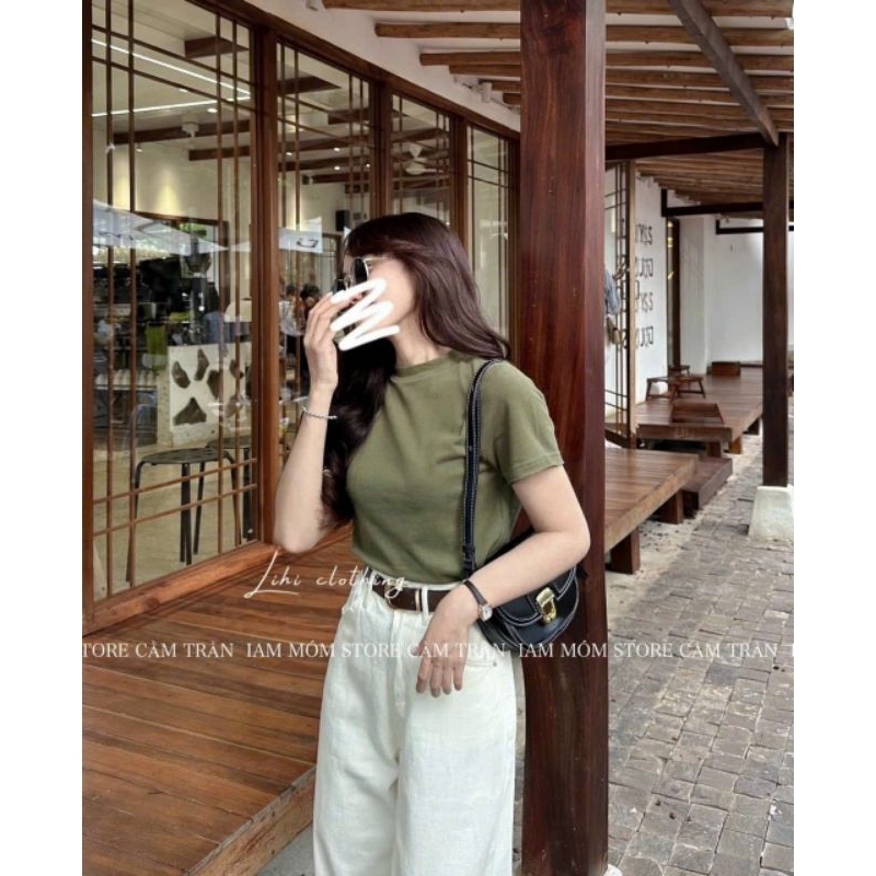 Áo thun ngắn tay hàng QC