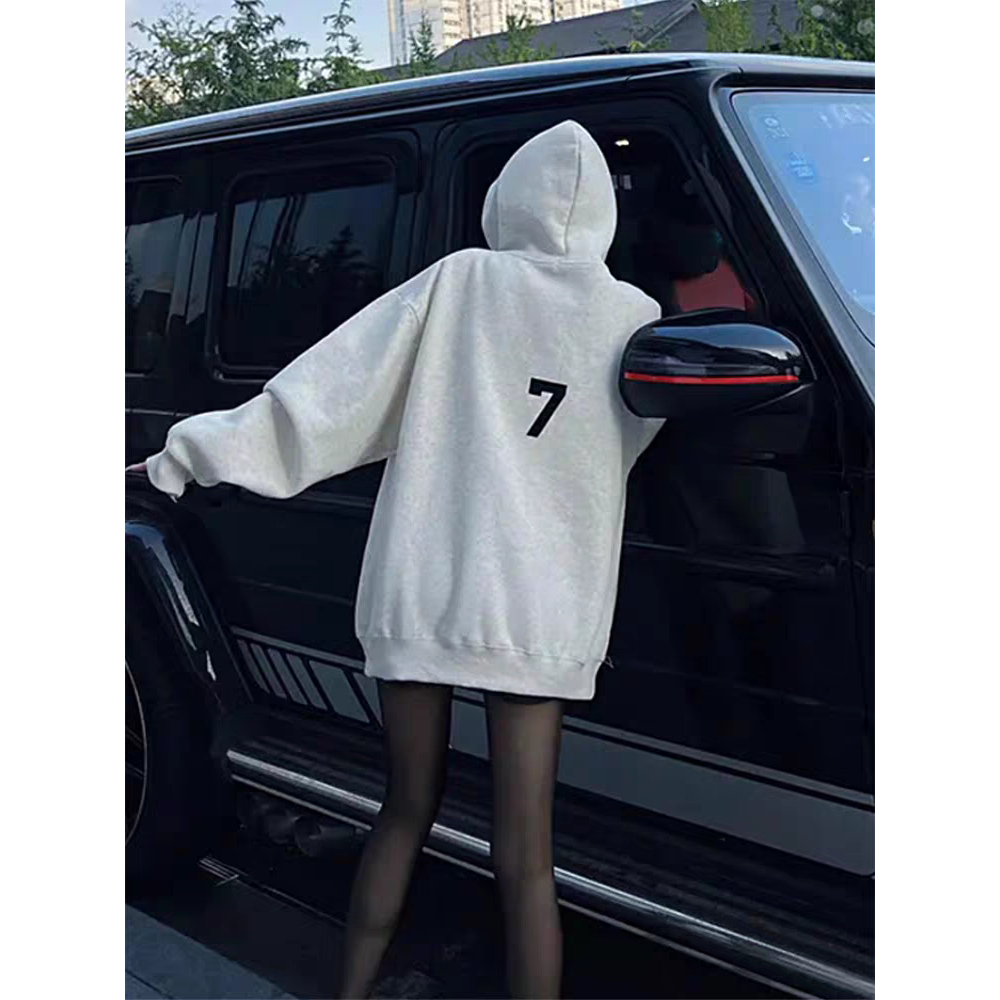 Áo hoodie nỉ ngoại nam nữ không xù kết hợp họa tiết in dập abc cao cấp .