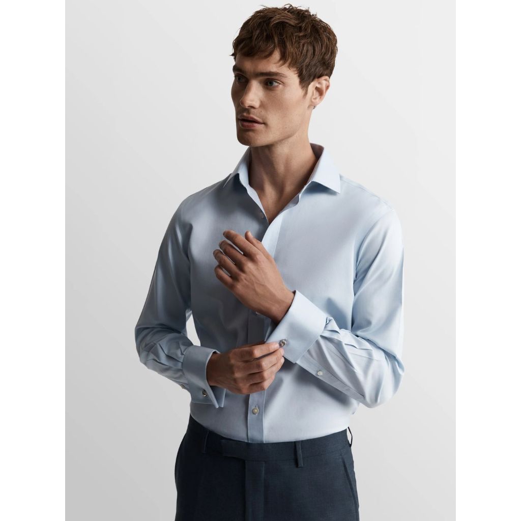 Áo sơ mi T.M.LEWIN Cotton Super fitted dành cho Nam. Thương hiệu thời trang nam xịn xò đến từ UK.